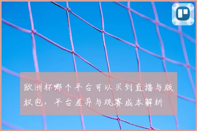 欧洲杯哪个平台可以买到直播与版权包，平台差异与观赛成本解析